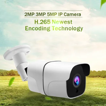 H. 265 1080P Camera POE IP 2MP Camera Glonț OnviWaterproof IP66 interioară în aer liber acasă de securitate, supraveghere video Opțional 3MP, 5MP