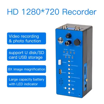 H1-L HD1080P 25mm Teava de Scurgere de Canalizare Camera de Inspecție a Sistemului de Conducte Bronhoscop, Endoscop cu 50m cablu Metru Contra Keyboard D
