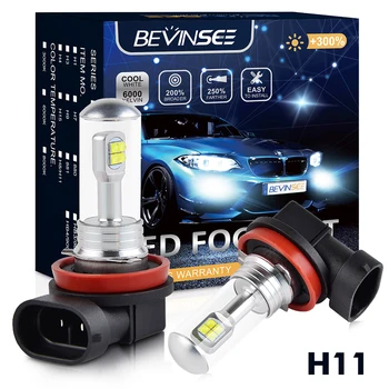 H8 H11 LED proiectoare Ceata Bec 6500K 80W 1500LM Auto Lampă de Ceață Pentru Kia Cadenza 2016 2019 Forte-2018 Forte5 Niro