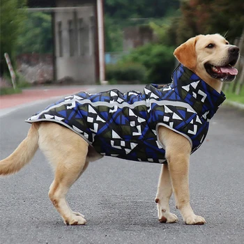 Haine de iarna Câine Cald Individualizare Nume câine de Companie Jacheta Impermeabil Reflectorizant Mare Haine de Câine Câine Accesorii pentru Câine Mare