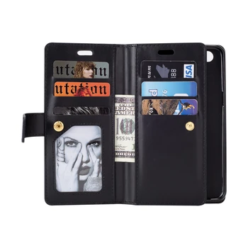 HAISSKY Caz Pentru Oneplus 5T Un Plus de 5 5T Caz din Piele Portofel 10 Card Caz de Epocă de Lux Telefon Flip Cover Stand Pungă de Protecție