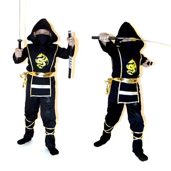 Halloween Copii Costum Ninja Costum Ninja Japonez Haine Cosplay Performanță