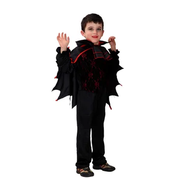 Halloween cosplay băieți fete vampir mantie petrecere cu costume copii jacheta de toamna haine de copii haine de bal Mascat