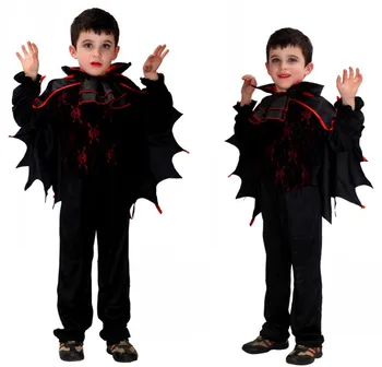 Halloween cosplay băieți fete vampir mantie petrecere cu costume copii jacheta de toamna haine de copii haine de bal Mascat
