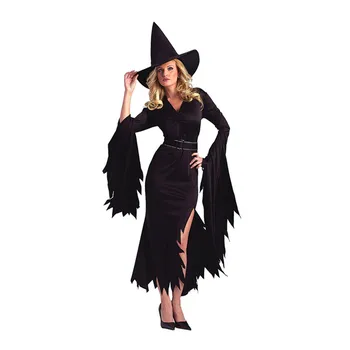 Halloween Vrăjitoare Sexy Costume Femei Adulte Regina Petrecere De Carnaval Cosplay Rochie Fancy