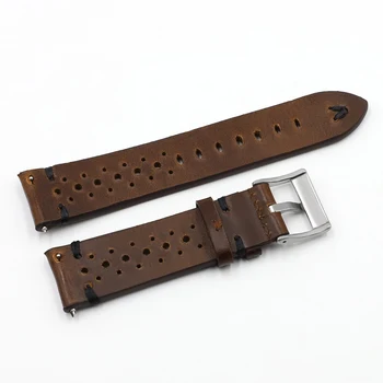 Handmade, Vintage, Curea din Piele Ceas Trupa 18mm 20mm 22mm 24mm Ceas Brățară Accesorii Gol Design Split Watchstrap pentru Bărbați