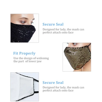 Hango Mască de Protecție cu Filtru de Buzunar, Material Lavabil Masca de Vară Designer de Moda Masca de Fata Femei de Lux Pânză Reutilizabile Masca
