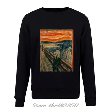 Hanorac Barbati de Moda Edvard Munch 