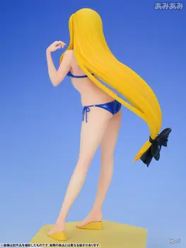 Harlaown bikini de costume de baie Soarta Testarossa figura anime Fată Magică Liric Nanoha 17cm figurine de jucărie cadou de Crăciun