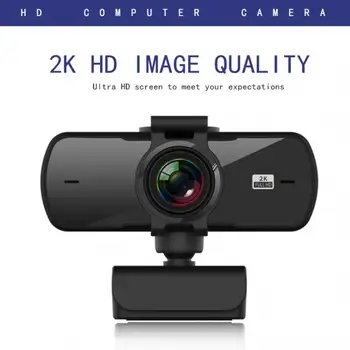 HD 1080P/2K Webcam Calculator Mini PC WebCamera Cu Microfon Rotativ Camere Pentru transmisiunea Live Video de Asteptare Conferință de Munca