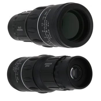HD 16x52 Dual Focus Zoom Optic Zi Noapte Viziune Monoculară singur Telescop în aer liber, Drumeții, alpinism accesorii