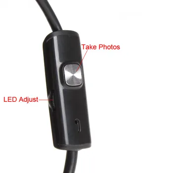 HD Mini Camera AN97 5.5 mm Diametru Mini Endoscop cu 1M 2M Cablu USB pentru Android în Căutarea Lucru camera Video pentru Microscopie