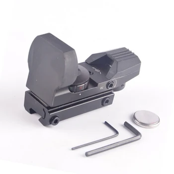 HD101 Red Dot Sight Holografic de Vânătoare Riflescope Reflex 4 Reticul Tactic Optica domeniul de Aplicare se Potrivește 20mm Feroviar pentru Pistol cu Aer