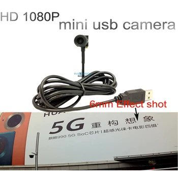 HD1080P Mini USB Camera 3.6 MM/6MM/8MM Lentile Opționale micro USB 2.0 MP Camera de Supraveghere Video UVC Camera mini Camera pentru Windows