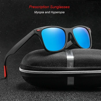 HDCRAFTER baza de Prescriptie medicala ochelari de Soare Polarizat Miopie Hipermetropie Multifocală Progresivă Optice de Conducere ochelari de Soare Gafas De Sol