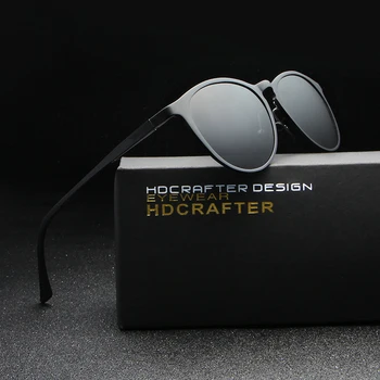 HDCRAFTER de Brand Designer de ochelari de Soare pentru Barbati/Femei Retro ochelari de soare Polarizat Vintage Ochelari, Accesorii Ochelari de Soare oculos de sol