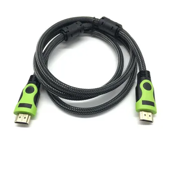 HDMI cu un Cablu HDMI 3D 2.0 K bărbați Premium de Mare placat cu Aur Adaptor HDMI pentru Tableta, HDTV aparat de Fotografiat PC-ul de culoare verde