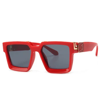 HEISKING Nou Stil de Moda de Lux ochelari de Soare Barbati Femei Vintage Supradimensionat ochelari de Soare Piața de Design de Brand Oculos De Sol de sex Feminin