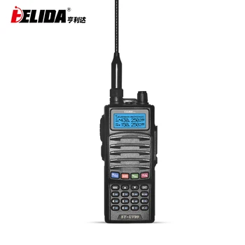 HELIDA Parte Generatoare de Walkie Talkie 5W SY-UV99 Două Fel de Radio VHF/UHF Banda 136-174/400-520MHz