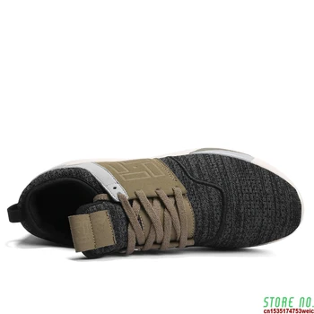Hemmyi Pantofi Sport Barbati Lumina Plasă de Pantofi de Funcționare Confortabil Respirabil Formatori Încălțăminte în aer liber Athletic Adidași Bărbați