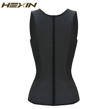 HEXIN Latex Vesta Talie Antrenor Vesta Clasica Brâu Negru Fajas Reductoras Plus Dimensiune Corp Formator Femei Shaperwear