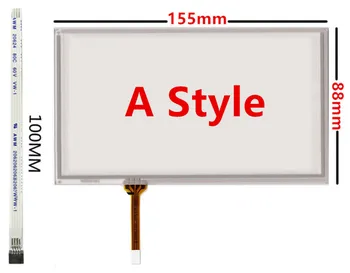 Heyman 6.2 inch HSD062IDW1 A00 A01 A02 ecran LCD de Afișare auto și 155*88mm 4-fir rezistiv ecran tactil de navigare Auto LCD cu DVD