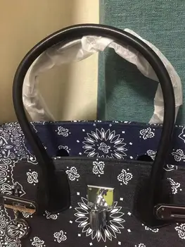 Hiboom 2020 Denim material geanta de umar pentru femei umăr larg portofelul punga de cadou pentru prietena Mesaj sac Geantă de mână de Mare