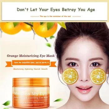 Hidratare Orange Masca de Ochi Patch-uri de Lumină Ochi Pungi de Extract de Ceai Verde Bioaqua Vitamina C Masca de Ochi 36pcs Ochi de Îngrijire a Pielii Cosmetice