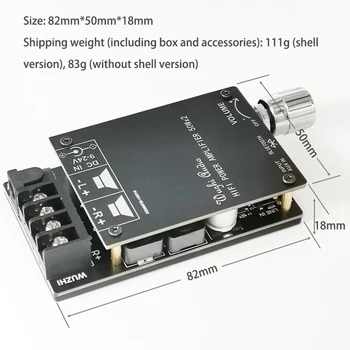 HIFI Wireless TPA3116 Putere Digitale, o Amplificator de Bord TPA3116D2 50WX2 Stereo AMP Amplificador Home Theater