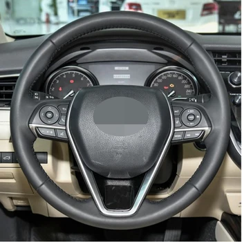 Hige Moale Faux din Piele Volan Masina Acoperire pentru Toyota Avalon Camry Perioada 2018-2019 Corolla 2018-2020 Coroana perioada 2018-2019 RAV4 2019