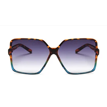 Higody Moda Femei Supradimensionat ochelari de Soare Gradient de Plastic de Brand Designer de sex Feminin de Ochelari de Soare UV400 lentes de sol mujer