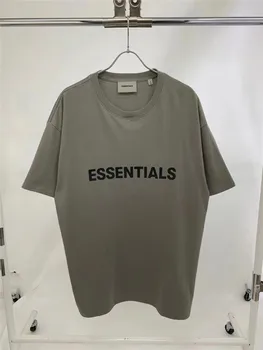 Hip-Hop 3M Reflectorizante Essentials tricou Barbati pentru Femei de Vară Supradimensionat LOS ANGELES Limitată CEAȚĂ Esențiale de Top T-shirt
