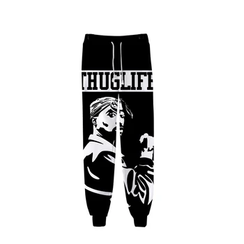 Hip Hop Rapper 2pac Personalizate Imprimate Pantaloni Jogger Pants Femei/Bărbați Streetwear Pantaloni Lungi Casual, pantaloni de Trening de Bună Calitate