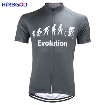 HIRBGOD 2016 Fierbinte Evoluția Respirabil Bărbați Ciclism jersey Maillot Ciclismo Maneci Scurte Biciclete Haine MTB Haine de Vară,NM128