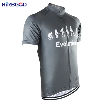 HIRBGOD 2016 Fierbinte Evoluția Respirabil Bărbați Ciclism jersey Maillot Ciclismo Maneci Scurte Biciclete Haine MTB Haine de Vară,NM128