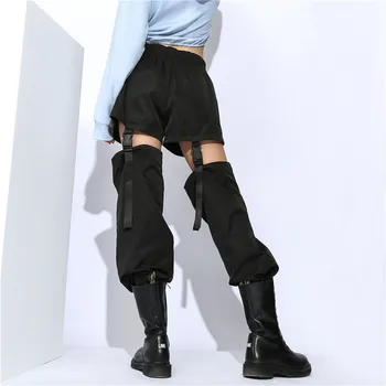 Hirigin 2020 Femei Pantaloni Casual, Sexy, Pantaloni Talie Elastic Detasabil Picior Pantaloni Streetwear Mujer Pantalones Spodnie