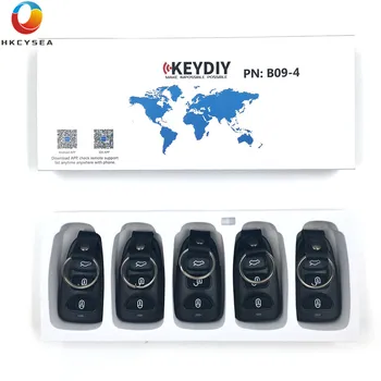HKCYSEA 5PCS/LOT B09-4 Stil 4 Buton Seria B KEYDIY Control de la Distanță pentru KD900 KD900+ URG200 KD-X2 Mini KD Cheie Programator