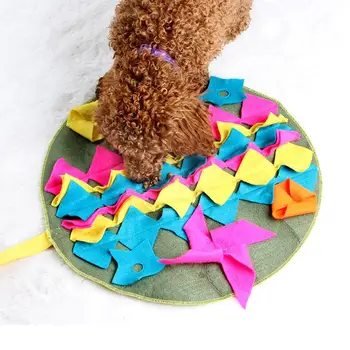 HobbyLane Câinele Adulmeca Despicare Mat Câini Nosework Loc De Joaca Toy Patura Pet Sniffing Formare Detasabila Fleece Tampoane Saltea De Joaca