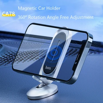 Hoco CA78 Magnetic Suport Auto Suport Universal Telefon Mobil Suport de Rotație de 360° Unghi de Ajustare Liber Magnet Suport de Telefon în Mașină