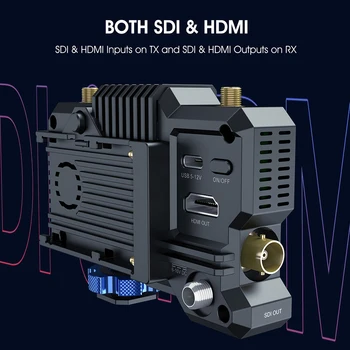 Hollyland MARTE 400S PRO FIȘIERE Video Wireless Sistem de Transmisie a Imaginii HD Transmițător Receptor HDMI SDI 1080P pentru Fotografie
