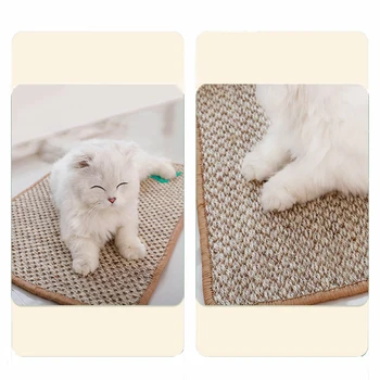 HOOPET Pisica de Companie Mat Zgarieturi Pad Pisici Placa de Gheare rezistente la Uzură Canapea Protecție Covor