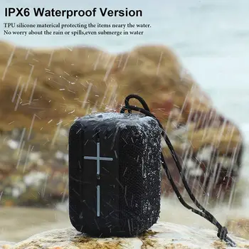 HOPESTAR Difuzor Bluetooth Portabil cu TWS 5.0 Stereo Impermeabil Difuzor fără Fir pentru Duș Pool Party de Călătorie
