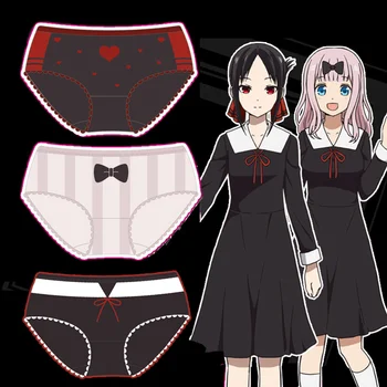 Hot Anime Kaguya sama Dragoste și în Război, Femei Sexy Intima Boxeri Fata Lenjerie Triangel Chilotei Cosplay Costum Design Unic Cadou