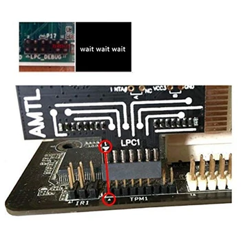 HOT-Multifuncțional PC PCI PCI-E Mini PCI-E LPC Placa de baza TL-460S Test de Diagnostic Analizor Tester Debug Carduri pentru Desktop PC