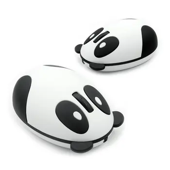 Hot NOU de 2.4 GHz Wireless Optical Panda Mouse de Calculator pentru Win/Mac/Linux/Android/IOS