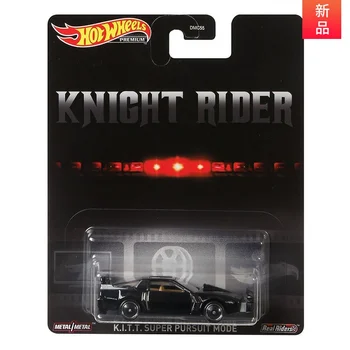 HOT WHEELS 1:64 Mașină K. I. T. T. K Noaptea Rider Clasic Animat Versiune de Film Knight Rider Colector Masina