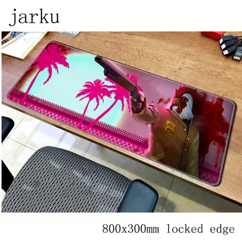 Hotline miami mousepad gamer 800x300X3MM gaming mouse pad mare mai ieftine notebook pc accesorii laptop padmouse ergonomic mat