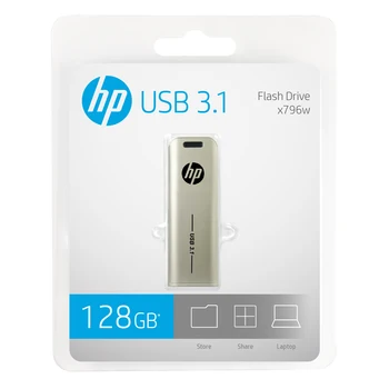 HP USB 3.1 Unitate Flash USB Pen Drive-ul Original Pendrive Max 300MB/s 512GB ssd 256GB 64GB 128GB pentru Laptop, PC, Media player, telefon Mobil