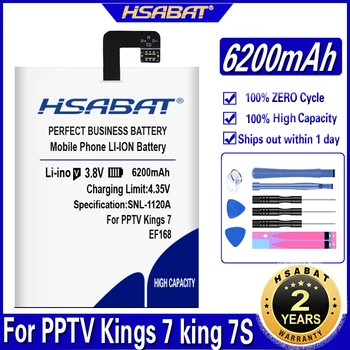 HSABAT 6200mAh EF168 Baterie pentru PPTV Regi 7 regele 7S King7 PP6000