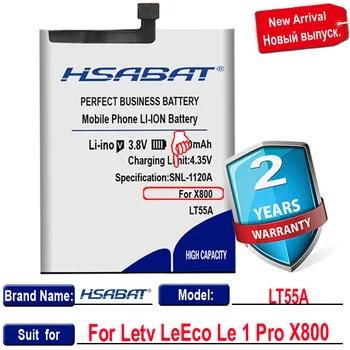 HSABAT Brand de Top de Înaltă calitate 4300mAh LT55A baterie Pentru Letv Le 1 pro X800 Le un X800 pro transport gratuit